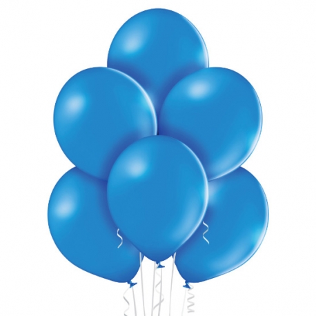 50 Ballons pastel Ø 30cm bleu nuit