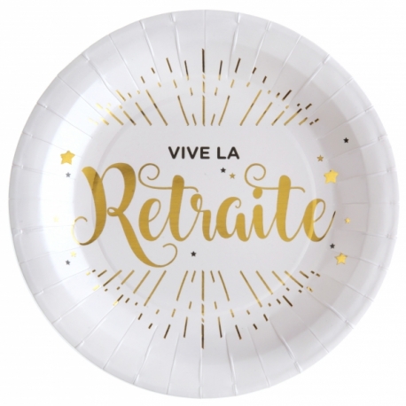 10 assiettes Retraite