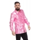 Location chemise disco rose