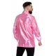 Location chemise disco rose