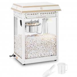 Location machine pop corn blanc et or