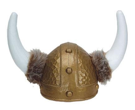 Casque de Viking en Fourrure pour Homme - Fiestas Guirca