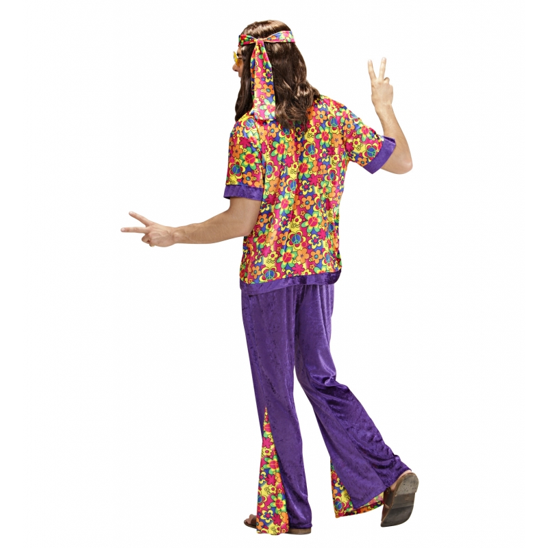Déguisement Hippie Woodstock - Homme - Déguisement Adulte - Rue de la Fête