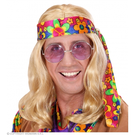 Lunette hippie homme